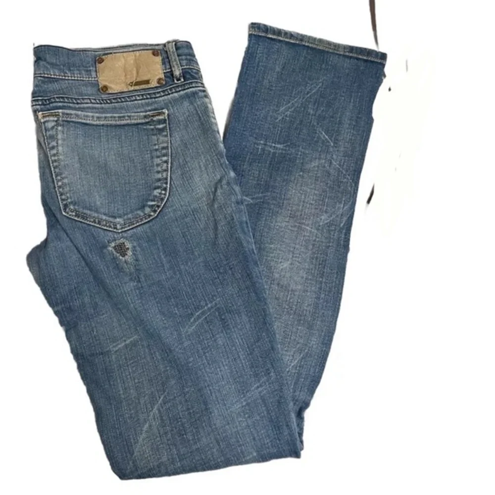 Diesel- Liv Straight Leg Low Rise Dark Wash Jeans- Sz. 29x32
